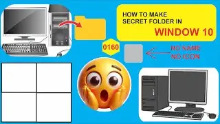 How to make Folder Without Name and Icon | 100% Working Trick (Alt+0160)