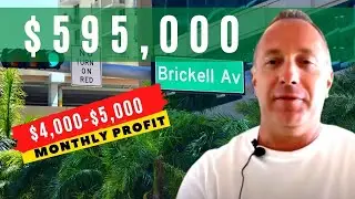 $595,000 MIAMI APARTMENT TOUR 🔥For Sale🔥 Airbnb Condo