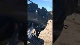 Looking for the balance point on our Mav R to shoot our new Factory UTV Ultimate Skid Plate Package.