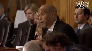 Booker Grills Pompeo on Muslim, LGBT Rights