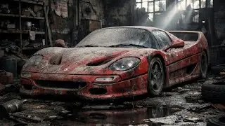 ASMR Car Restoration | Abandoned Ferrari F50 1995 Full Rebuild &ndash; From Rusted to Brand New