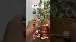 Best liquid sindoor under Rs 150 ✨ Gift for mom ❤️