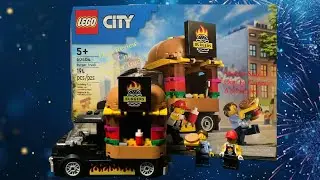 Lego Review Lego City Burger Truck (Special Shout Out To Connor and Hailey)