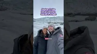WALKING ON A GLACIER IN ALASKA!! #juneau #juneaualaska #alaskancruise #alaska #thingstodoinalaska