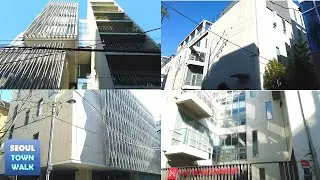 【4K】 STARSHIP & FNC Entertainment Bldg. & nearby Walk [Ent. Special]┃스타쉽 & FNC 엔터테인먼트 사옥 걷기 [기획사 특집]