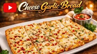 घर पर बनाएं  Cheese Garlic Bread 🧄🧀 | बिना Oven बिना Microwave 😍 | Easy and Simple Recipe