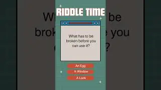 Riddle  #riddleanswer #riddlesolution