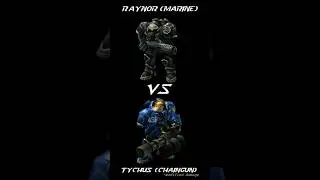 Raynor (Marine) vs Tychus (Chaingun) #starcraft2 #sc2 #raynor #tychus #versus
