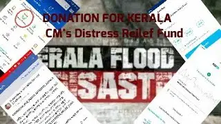 || DONATION FOR KERALA CM's Distress Relief Fund BY PAYTM  || Social Work || Rewinded Time||