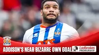 Defender avoids most bizarre own goal!