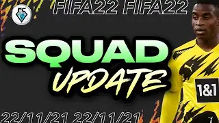 FIFA 22 CAREER MODE SQUAD UPDATE (22/11/21) - MOUKOKO ADDED