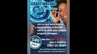 Join My Grant Writing and AI Technology Micro-Workshop with Sherita Herring