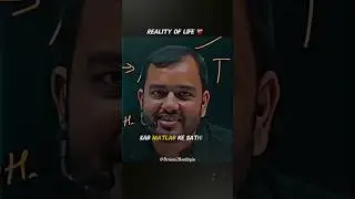 Akele Rehna Seekho 💔 | Life Ki Dark Reality | Self Realisation Motivation #dream2reality #motivation