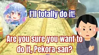 Pekora Got Asked By Staff If She Could Handle A Sexy Song