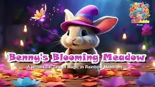Benny's Blooming Meadow: A Whimsical Tale of Magic in Rainbow Meadows | Children's Story | KidsAdda