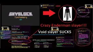 THIS SLAYER SUCKS! Random RNG drops and Progress! (Skyblock Tomfoolery #1)