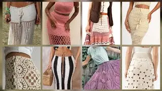 Most beautiful stylist women skirts  design ideas