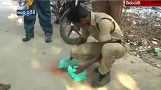 Micreants Attacks An SI Working In Red Sander Busting Crew At Tirupati