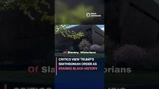 Critics view Trump's Smithsonian order as erasing Black history #politics