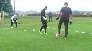 Goalkeeper training - 1vs1 - Goalkeeper Block -  GK PAST