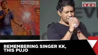 Late Singer KK Statue | Singer KK's Last Concert, Pujo Theme In Kolkata | Latest News