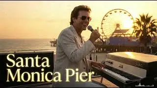 Santa Monica Pier | 1980s Inspired California Sunset Groove