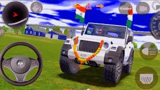 Mahindra New Thar modified Mahindra update karo New update 😱(Indian Car Simulator 3D)