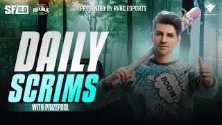 3🏆 SCARFALL DAILY PP SCRIMS || RVNC ESPORTS || DAY 10
