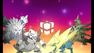 PKMN Sun&Moon Mystery Gift - Redeeming - Abomasite, Tyranitarite, Manectite & Aggronite