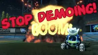 HILARIOUS FREAKOUT! - Rocket League Trolling