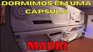 Dormimos em uma cápsula/ HOSTEL ART SEVEN CAPSULES.es