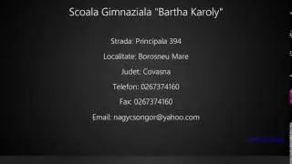 Scoala Gimnaziala 