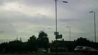 Aerobatic RAF Hercules C130 In Test Flight
