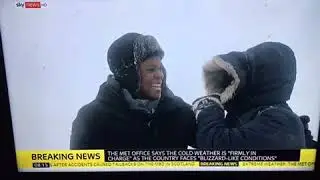 Sky News - Snow disruption in March😀😀
