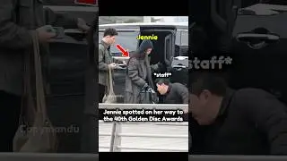 Jennie heading to the 40th Golden Disc Awards #blackpinkedit #jennie