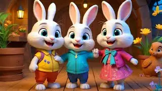 Funny Bunny Movement Game 🐰  Fun Kids Video #dudidam #kids #cute #funforkids
