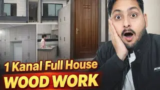 Home Interior Wood Work | Kitchen, Wardrobe & Large Main Door Ban Raha Hai!