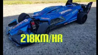 ARRMA LIMITLESS..218 km/hr flip