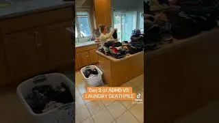 #adhd #adhdmom #cleaning #laundry #laundryday #satisfying
