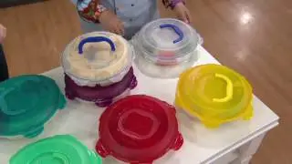 Lock & Lock Chip & Dip Storage Set with Handle on QVC