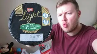 Limited Edition Muller Light Irish Coffee Yogurt Review
