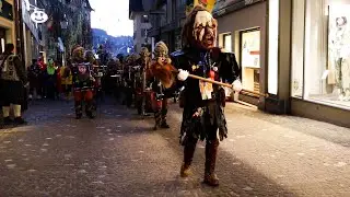 Wey Tagwach Luzerner Fasnacht 2022 | Leuechotzeler, Boh&egrave;me, Chottlebotzer, Saunaf&auml;ger, Fritschimusig
