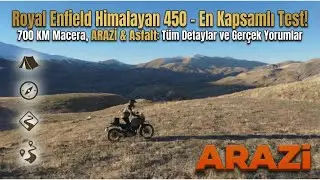 ROYAL ENFİELD HİMALAYAN 450 İNCELEMESİ :ZORLU TESTLER NASIL TEPKİ VERDİ #royalenfield #himalayan450