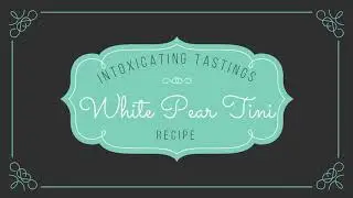 White Pear Tini starring Beluga Vodka