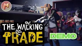 Survivre dans cette simu postapocalyptique - THE WALKING TRADE DEMO