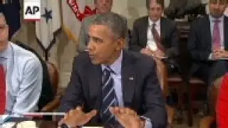 Pointing to increased high school graduation rates, President Barack Obama said Monday he's prepared