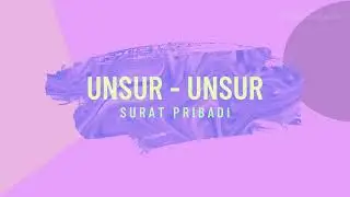 Unsur-Unsur Surat Pribadi