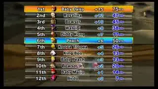 Mario Kart Wii - 2 player VS Race (32 tracks - Mirror Mode)