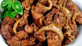Chicken Fry Liver Recipe |Foie poulet frits Quick Recipe By Kitchen with Aarfa