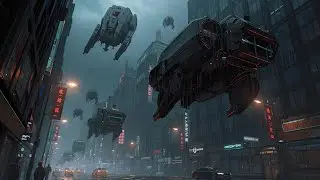 Echoes in Kinetic Shadow - cyberpunk - royalty and copy free music